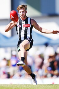 0314_MURRAY_620.jpg Sam Murray impressed against the Western Bulldogs with 24 disposals and nine marks. Image: AFL Photos. - Sam Murray,Collingwood,Collingwood Magpies